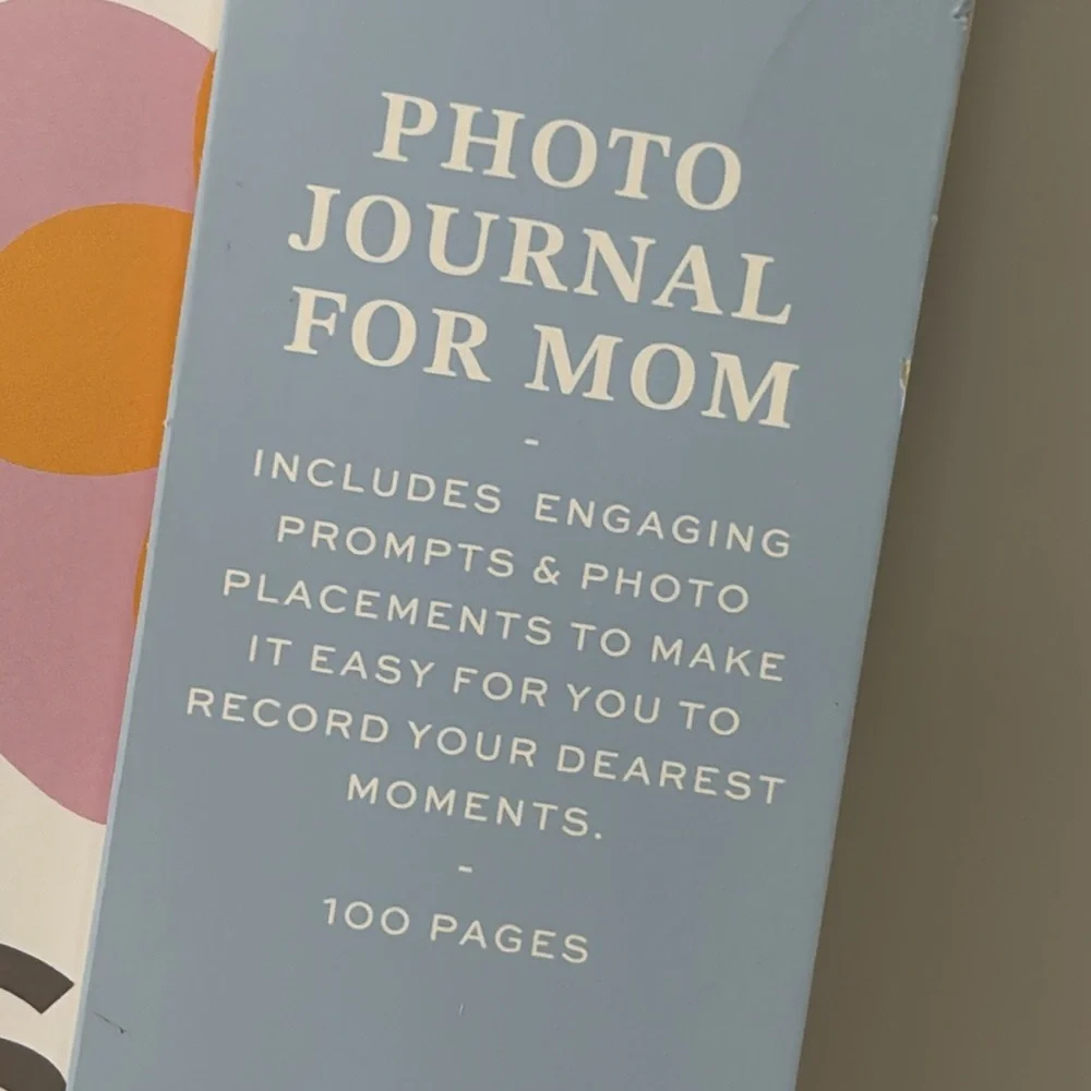 Love x June Hardcover Floral “Book of Loves” Photo Journal for Mom or Loved Ones